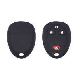 Silicone Keyless Entry Remote Cover Case Replacement 4 Button Fit For GMC Chevrolet Cadillac Buick