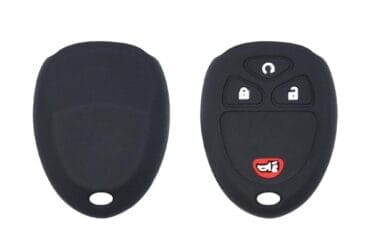 Silicone Keyless Entry Remote Cover Case Replacement 4 Button Fit For GMC Chevrolet Cadillac Buick