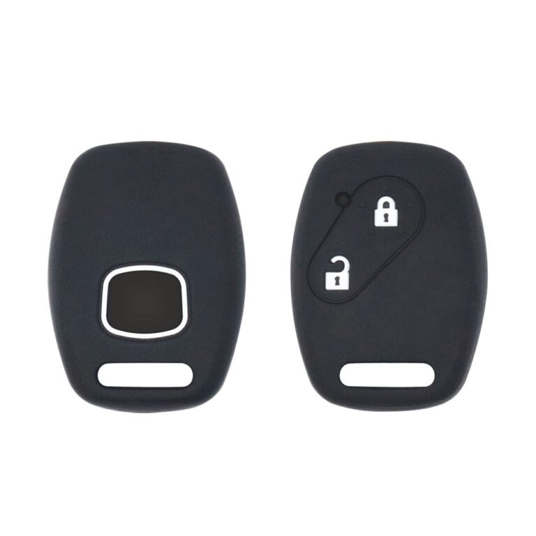 Silicone Remote Head Key Cover Case Replacement 2 Buttons Fit For Honda Accord Civic CR-V Fit Pilot