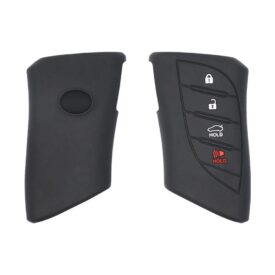 Lexus ES300h ES350 ES350h LS500 LS500h Smart Key Remote Silicone Protective Cover Case 4 Button