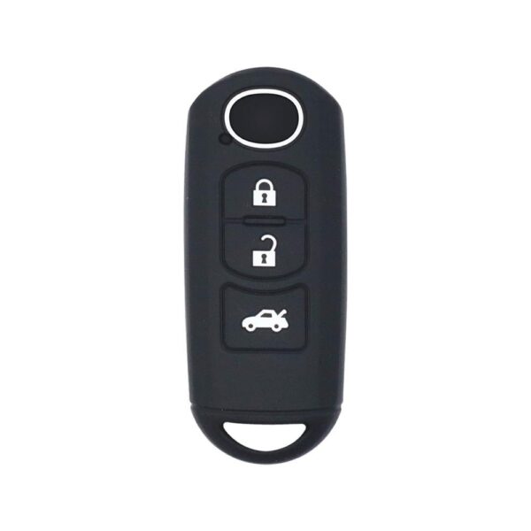 Replacement Silicone Protective Cover Case 3 Button For Mazda 3 6 CX-5 CX-9 Smart Remote Key