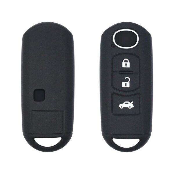 Mazda 3 6 CX-5 CX-9 Smart Key Remote Silicone Protective Cover Case 3 Button