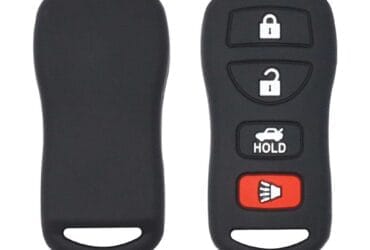 Nissan Sentra Keyless Entry Remote Silicone Protective Cover Case 4 Button w/Panic