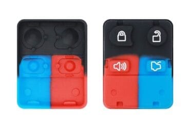 4 Button Silicone Rubber Pad Replacement Fit For Ford Lincoln Mercury Remote Car Key Fob Shell Cover
