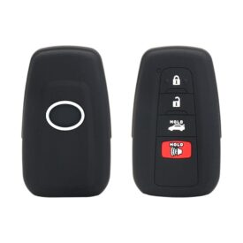 Toyota Camry Avalon Corolla RAV4 Smart Key Remote Silicone Protective Cover Case 4-Button