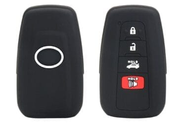 Toyota Camry Avalon Corolla RAV4 Smart Key Remote Silicone Protective Cover Case 4-Button