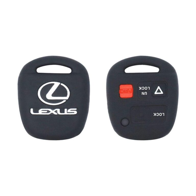 Lexus RX300 LX470 GX470 Remote Head Key Silicone Protective Cover Case 3 Buttons