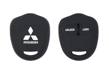 Mitsubishi Lancer Pajero L200 Grandis Remote Head Key Silicone Protective Cover Case 2 Buttons
