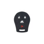 4 Buttons Silicone Cover Case Replacement For Nissan Versa Sentra Altima Remote Head Key