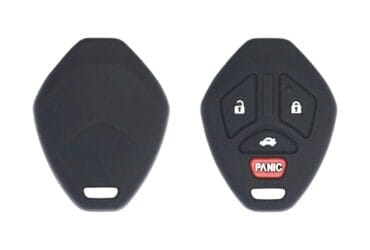 Mitsubishi Lancer Galant Eclipse Remote Head Key Silicone Protective Cover Case 4 Buttons w/Panic