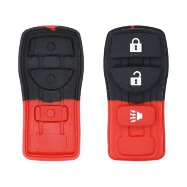 Nissan Infiniti Keyless Entry Remote Silicone Rubber Pad 3 Buttons
