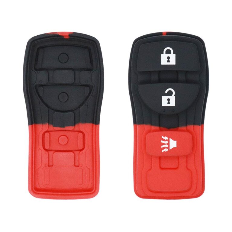 Nissan Infiniti Keyless Entry Remote Silicone Rubber Pad 3 Buttons