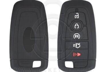 Ford F-Series Explorer Expedition Smart Remote Key 5 Button w/Start Replacement Silicone Cover Case