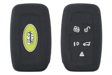 Land Rover LR2 LR4 Discovery Range Rover Sport Evoque Smart Key Remote Silicone Cover 5 Button