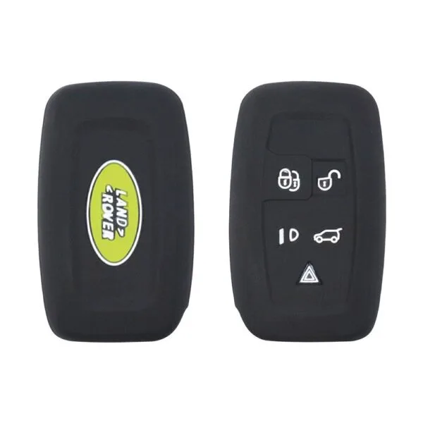 Land Rover LR2 LR4 Discovery Range Rover Sport Evoque Smart Key Remote Silicone Cover 5 Button