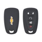 Silicone Smart Key Fob Replacement Cover Case 5 Buttons Fit For Chevrolet Camaro Cruze