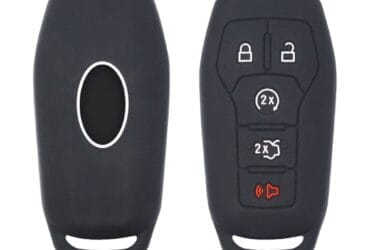 Ford Lincoln Smart Key Remote Silicone Cover Case 5 Button w/Start