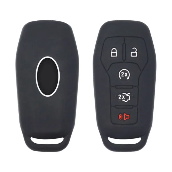 Ford Lincoln Smart Key Remote Silicone Cover Case 5 Button w/Start