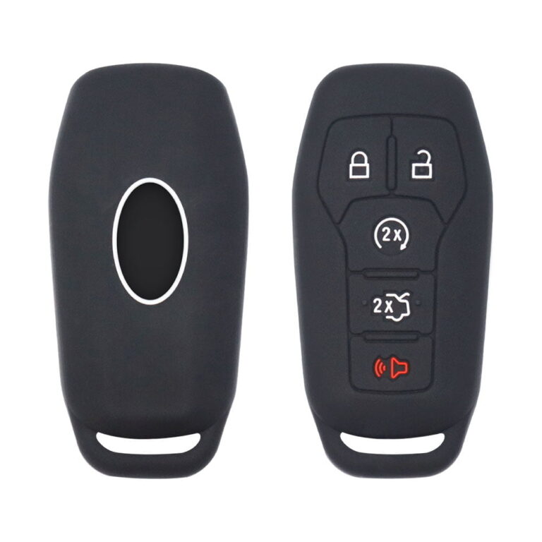 Ford Lincoln Smart Key Remote Silicone Cover Case 5 Button w/Start
