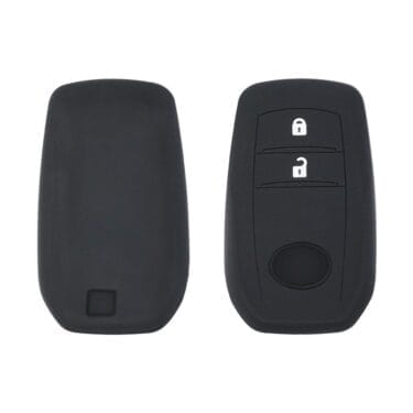 Toyota Land Cruiser Hilux Fortuner Smart Key Remote Silicone Protective Cover Case 2 Button