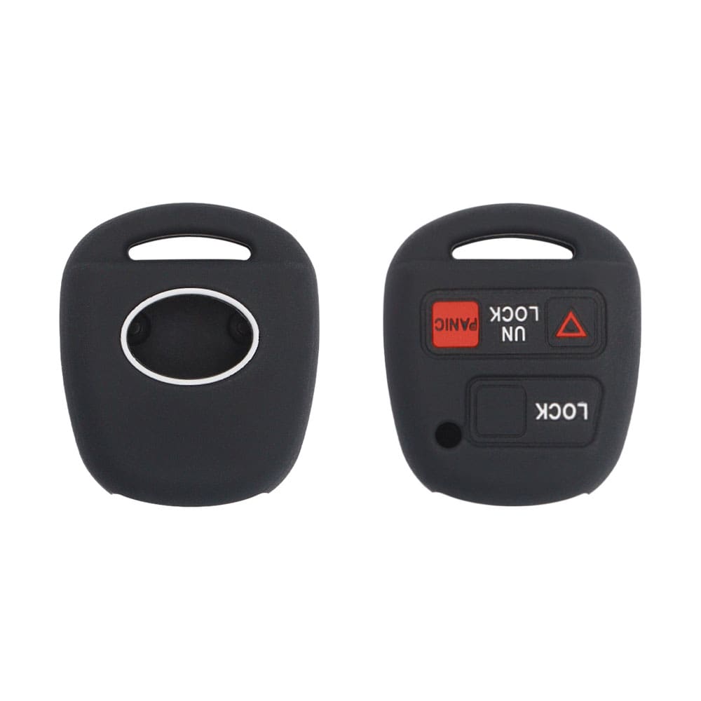 Toyota Land Cruiser Sienta Remote Head Key Silicone Cover Case 3 Button