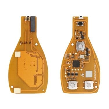 Xhorse VVDI BE Key Pro For Mercedes Benz Yellow Color No Points 315/433MHz XNBZT1GL