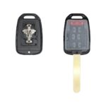 4 Button Replacement Remote Head Key Shell Cover 4 Button HON66 For Honda Accord Civic CR-V