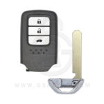 3 Buttons Replacement Shell Case Cover For Honda Accord Civic Smart Remote Key HON66 Blade