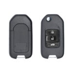 2013-2014 Honda Accord Flip Remote Key Shell Cover Case 3 Buttons with HON66 Blade