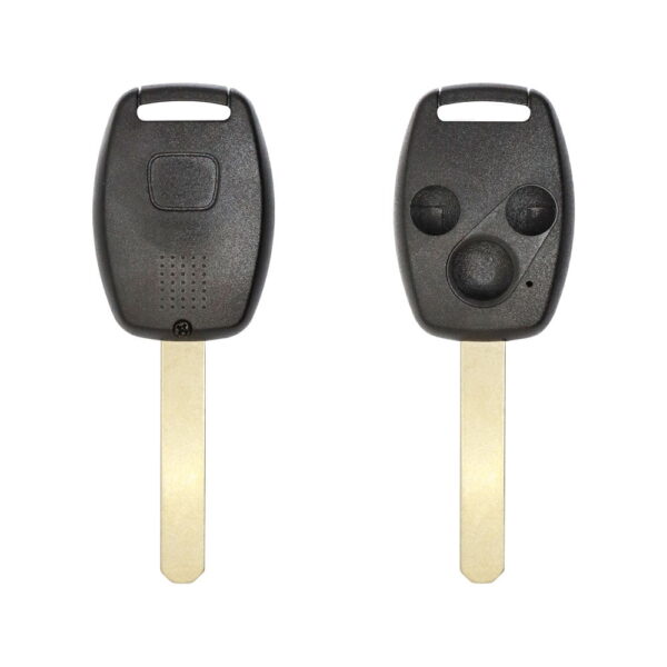 2002-2012 Honda Accord Remote Head Key Shell Cover 3 Button HON66 Key Blank Uncut Blade