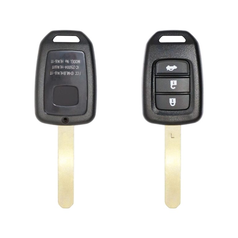 2003-2015 Honda Remote Head Key Shell Cover Case 3 Button HON66 MLBHLIK6-1T