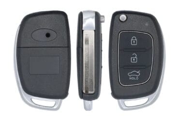 2013-2016 Hyundai Accent Flip Remote Key Shell Cover Case 3 Button HYN17 Blade