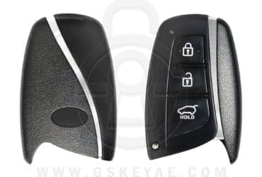 2012-2017 Hyundai Azera Santa Fe Smart Remote Key Shell Cover 3 Buttons
