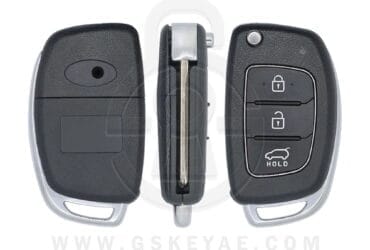 2016-2020 Hyundai Elantra Creta Smart Remote Key Shell 3 Buttons HYN14R Key Blank Blade