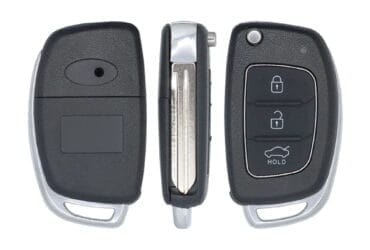 2013-2016 Hyundai Elantra Flip Remote Key Shell Cover Case 3 Button HYN14 Uncut Blade