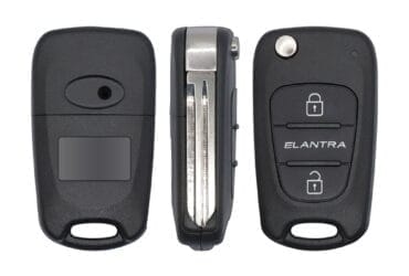 2010-2012 Hyundai Elantra Flip Remote Key Shell Cover Case 2 Button HYN14R Uncut Blade