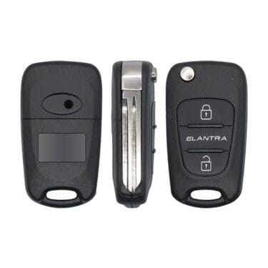2010-2012 Hyundai Elantra Flip Remote Key Shell Cover Case 2 Button HYN14R Uncut Blade