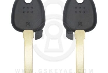 Coque de clé à transpondeur KK12 pour Hyundai KIA (2008-2019) avec support de puce