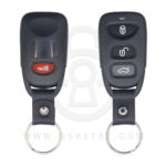 2006-2014 Hyundai KIA Keyless Entry Remote Shell Case Cover 4 Buttons For PINHA-T008 / OSLOKA-310T Aftermarket