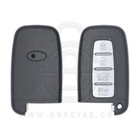 2009-2015 Hyundai KIA Smart Remote Key Shell Case Cover 4 Buttons with LXP90 Blade Aftermarket