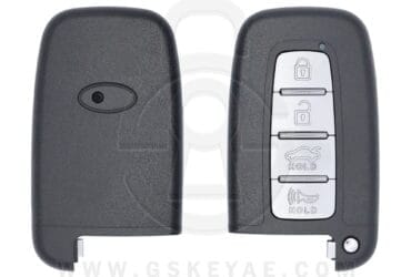 2009-2015 Hyundai KIA Smart Remote Key Shell Case Cover 4 Buttons with LXP90 Blade Aftermarket