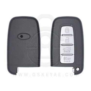 2009-2015 Hyundai KIA Smart Remote Key Shell Case Cover 4 Buttons with LXP90 Blade Aftermarket