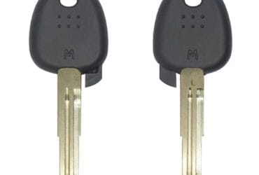 Coque de clé à transpondeur HYN6 de type L pour Hyundai KIA (1999-2011) – Sans puce
