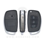 2013-2016 Hyundai Santa Fe KIA Sorento Flip Remote Key Shell 3 Buttons HYN17R Blade