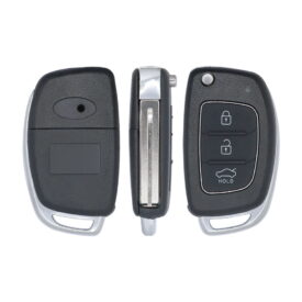 2013-2016 Hyundai Sonata Flip Remote Key Shell Cover Case 3 Buttons TOY48 Uncut Blade
