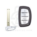 Hyundai Sonata Smart Remote Key Shell Case Cover 4 Buttons LXP90 Blade