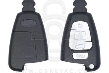 2007-2012 Hyundai Veracruz Smart Remote Key Shell 4 Button HY15 Key Blank Blade