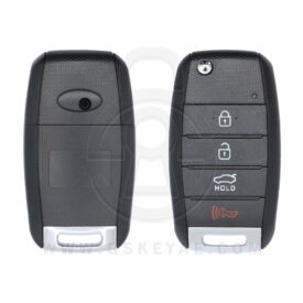 2016-2020 KIA Flip Remote Key Shell Cover Case 4 Buttons HU134 KK12 Key Blank Blade