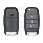 2013-2019 KIA Cerato Carens Picanto Flip Remote Key Shell Cover 3 Button with HU134 Blade