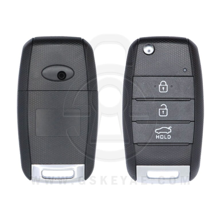 2013-2019 KIA Cerato Carens Picanto Flip Remote Key Shell Cover 3 Button with HU134 Blade